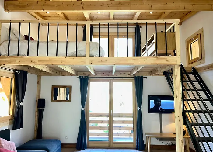 公寓 Private Loft Apartment, 霞慕尼